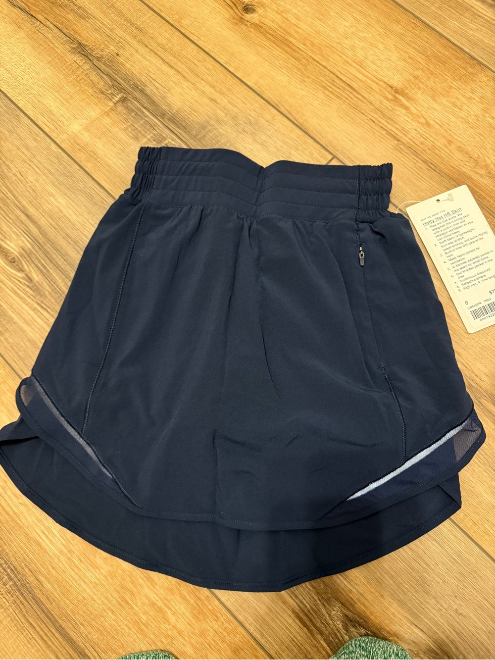lululemon athletica Navy Athletic Skort with High Waistband